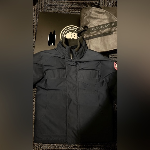 Canada Goose Forester Jacket - Size L - Navy - Worn under 10 times. - Picture 1 of 9